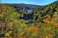 Plitvice fall waterfall Royalty Free Stock Photo