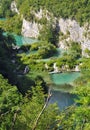Plitvice lake Royalty Free Stock Photo