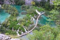 Plitvice Lake waterfalls Royalty Free Stock Photo