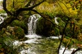 Plitvice lakes are the best destinations for those who love nature Royalty Free Stock Photo