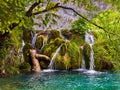 Plitvice lakes in Croatia