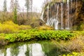 Plitvice lakes are the best destinations for those who love nature Royalty Free Stock Photo