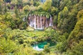 Plitvice lakes national Park, Croatia. Beautifull waterfall and lake landscape of Plitvice Lakes National Park. Royalty Free Stock Photo