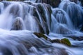 Plitvice lakes national park in Croatia in winter one of most beautiful places in the world