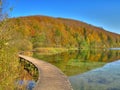 Plitvice Lakes National Park, Korenica, Croatia Royalty Free Stock Photo