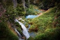 Plitvice Lakes Fairytale Scenery - Croatia Royalty Free Stock Photo