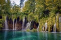 The Magical Falls of Plitvice Lakes National Park - Croatia Royalty Free Stock Photo