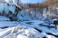Plitvice lakes during winter, Croatia, Europe