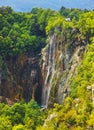 Plitvice waterfall in Croatia