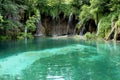 Plitvicka lakes - cute bay Royalty Free Stock Photo