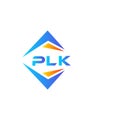 PLK abstract technology logo design on white background. PLK creative initials letter logo concept Royalty Free Stock Photo