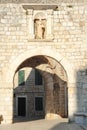 Ploce door at the citadel of Dubrovnik