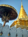 Wat Phrathatchaehaeng at Nan,Thailand Royalty Free Stock Photo
