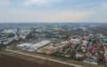 Ploiesti City , Romania, north side aerial