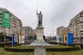 Ploiesti city, Romania. Statue of Liberty