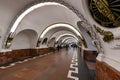 Ploshchad Vosstaniya Station - Saint Petersburg, Russia Royalty Free Stock Photo