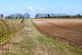 Ploughed field