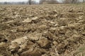 Ploughed land Royalty Free Stock Photo