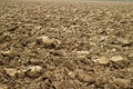 Ploughed land Royalty Free Stock Photo