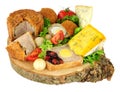 Ploughman`s Buffet Lunch Royalty Free Stock Photo