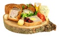 Ploughman`s Buffet Lunch Royalty Free Stock Photo