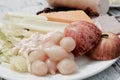 Ploughman`s salad Royalty Free Stock Photo