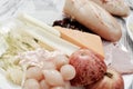 Ploughman`s salad Royalty Free Stock Photo