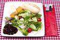 Ploughman's salad Royalty Free Stock Photo