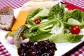 Ploughman's salad Royalty Free Stock Photo