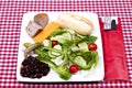 Ploughman's salad Royalty Free Stock Photo