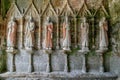 Plouha, France, August 15, 2019: Chapel of Kermaria an Iskuit from 13th century, Plouha, Brittany