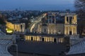 Ancient Roman theatre of Philippopolis in Plovdiv, Bulgaria Royalty Free Stock Photo