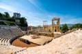 Plovdiv Roman theatre Royalty Free Stock Photo