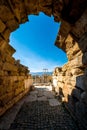 Plovdiv Roman theatre Royalty Free Stock Photo