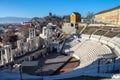 Plovdiv Roman Theatre at sunny day, Bulgaria