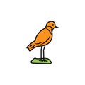 plover line icon. signs and symbols can be used for web, logo, mobile app, ui, ux