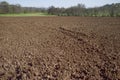 Plowed field Royalty Free Stock Photo
