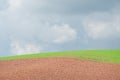 Plowed field Royalty Free Stock Photo