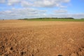 Plowed land Royalty Free Stock Photo