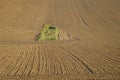 Plowed land Royalty Free Stock Photo