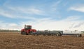 Plowing a Farm Field Royalty Free Stock Photo