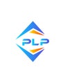 PLP abstract technology logo design on white background. PLP creative initials letter logo concept Royalty Free Stock Photo