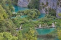 Pltvice Lakes in Croatia Royalty Free Stock Photo
