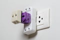 Plug adapter Royalty Free Stock Photo