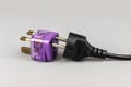 Plug adapter Royalty Free Stock Photo