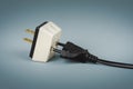 Plug adapter Royalty Free Stock Photo