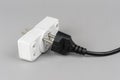 Plug adapter Royalty Free Stock Photo
