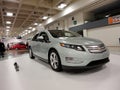 Plug-in Hybrid car the Chevy Volt on display Royalty Free Stock Photo