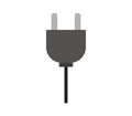 Plug icon illustrated in vector on white background