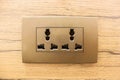 Plug socket Royalty Free Stock Photo